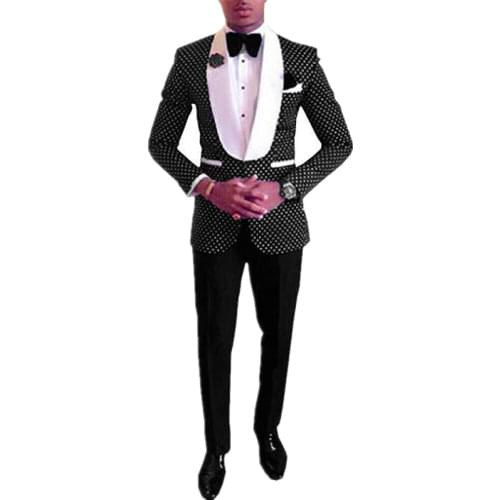 High Quality One Button Groomsmen Peak Lapel Groom Tuxedos Men Suits Wedding/Prom Best Man Blazer ( Jacket+Pants+Tie) T09