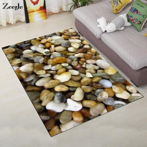 Zeegle Kitchen Carpet Kids Room Non-slip Floor Mat Living Room Carpet Bedroom Mat Bedside Rug Absorbent Kitchen Mats Table Rug