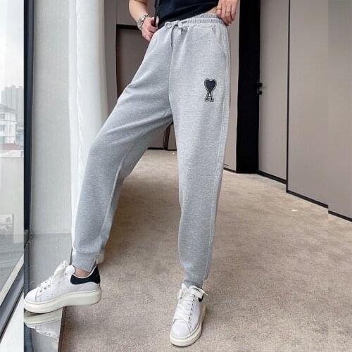 Springs new spades sports pants lady high waist thin loose-fitting leggings air layer casual 100 pairs of leggings