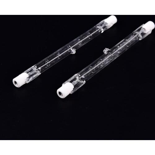 1pc 118mm R7s Halogen Floodlight Bulb Halogen Bulb R7s Bulbs 300W 220V-240V Halogen Lamp Tungsten Filament Double Ended Linear
