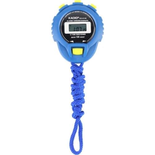 2016 NEW Quality Worldwide KD-6128 Chronograph Digital Timer Stopwatch Sport Counter Odometer Watch sale