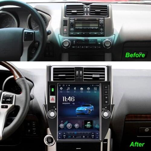 128GB Android Car Radio CarPlay For Toyota Land Cruiser Prado J 150 2009-2013 Multimedia Video Player GPS Navigation 2din