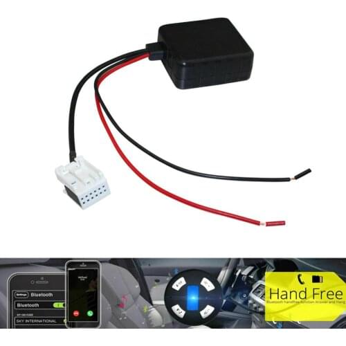 Bluetooth-compatible Radio Stereo Aux Receiver Adapter Cable For BMW E60 E61 E63 E64 E83