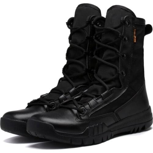Tactical military boots mens boots special forces desert combat military boots outdoor hiking boots ankle boots men