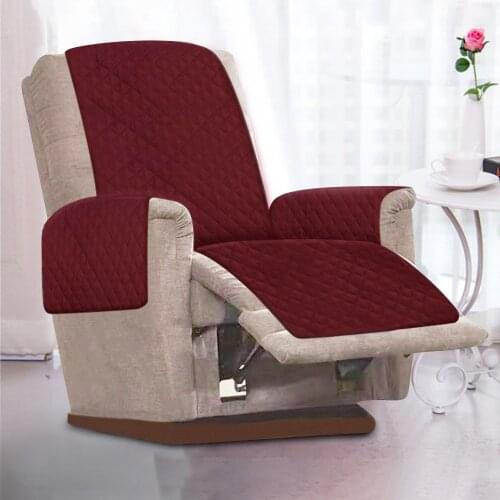 Sofa Couch Cover Chair Throw Pet Dog Kids Mat Furniture Protector Reversible Removable Armrest Slipcovers
