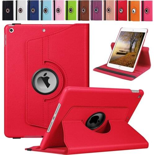 Tablet Case for iPad 8th 7th Generation 2020 2019 for iPad 10.2 Stand 360 Degree Rotating Leather Smart Cover for iPad 10.2