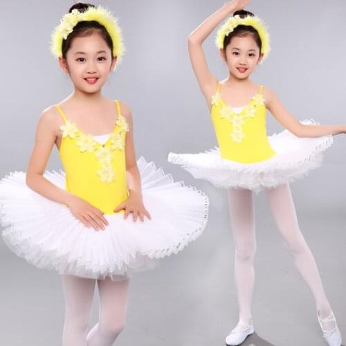 Childrens Day Children Dance Ballet Skirt Costumes Girls Skirt Tutu Professional Tutu Grading Training clothes