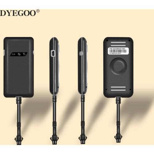 DYEGOO Motorcycle car Vehicle GPS GSM Tracking Device GT02A With MTK Ublox Chip High Speed Platform System Free Shipping