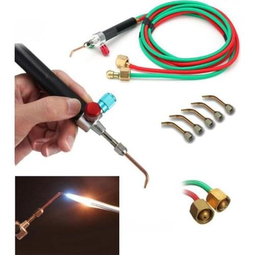 Little Torch Kit Jewel Tools Equipment Jewelry Welding Machine Propane Torch Jewellery Making Tool 1 Set with 5 Tips