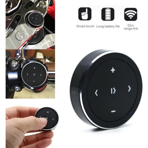Portable Wireless Bluetooth Media Button Hands-Free Smart Remote Control Selfie Siri Music For IPhone Android IOS