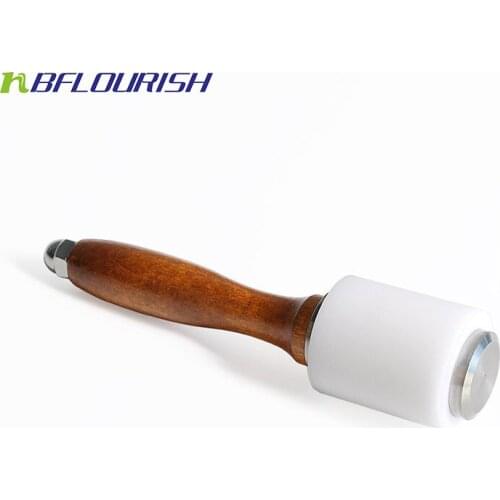 Hand Hammer for Leather Engraving,Wood Nylon Hammers Used to Cowhide Carving Leathercraft Punch Printing Percussion DIY tool