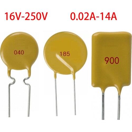 JK250-200/300 250V 0.2A 200MA 0.3A 300MA PPTC PolySwitch Plug Dual In-Line Package DIP Self Heal Recovery Resettable Fuse