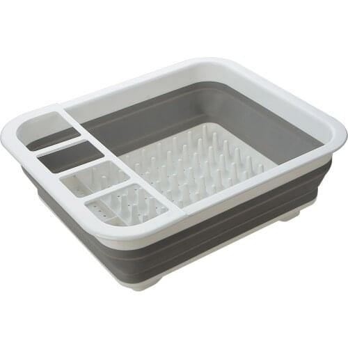Collapsible Kitchen Filter Water Storage Rack Drain Bowl Rack Strainer Holder Multi Drain Shelf Sink Dish Storage Holder