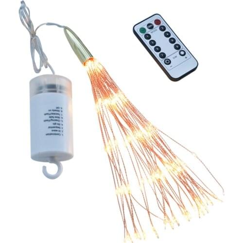 Solar Firework Lights Lanterns Flashing Lights String Lights Star Lights Gypsophila Outdoor Waterproof