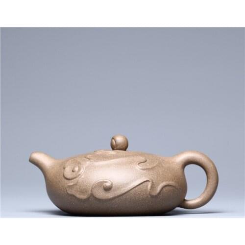 Yixing special teapot boutique teapot master all handmade lucky clouds 275cc