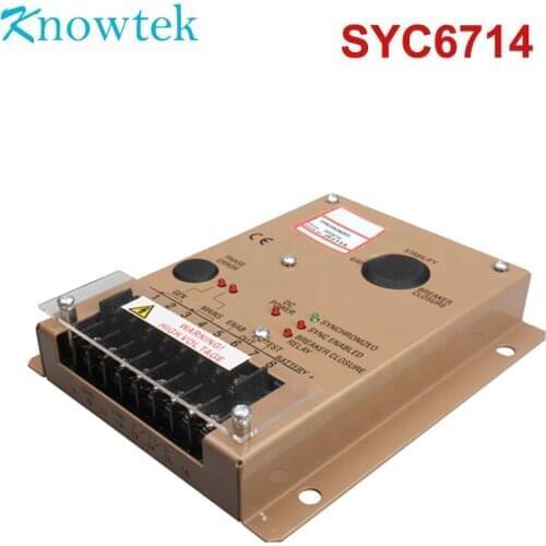 SYC6714 Automatic Synchronizer Control Modules Diesel Generator ac synchronizing SYC6714 engine spare parts