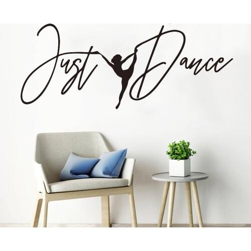 Just Dance Wall Decals Teenage Room Home Decor Vinyl Living Room Interior Design Pattern Wall Stickers House Decoration Z107