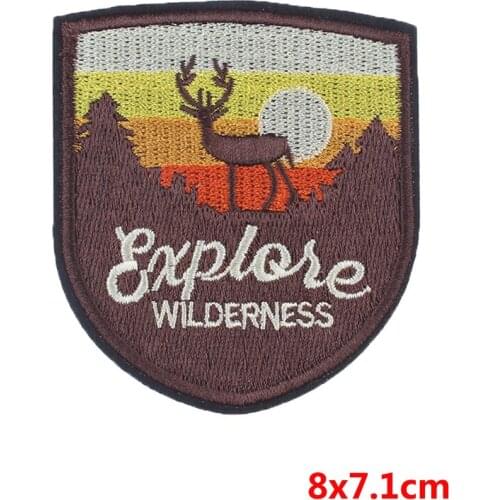 Embroidered Patches For Clothing Punk Skull Sticker Decoration Appliqued Decal Stripes Sewing Patch Iron On Patches On Clothes