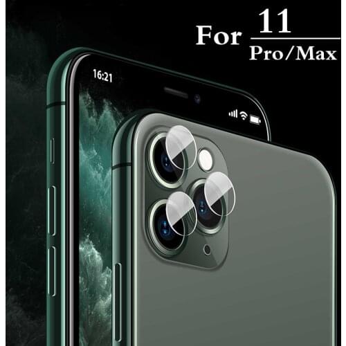 2Pcs Glass for iPhone X XR XS 11 Pro Max Tempered Glass Lens Screen Protector protective Film on iPhone 7 8 6s Plus X Lens
