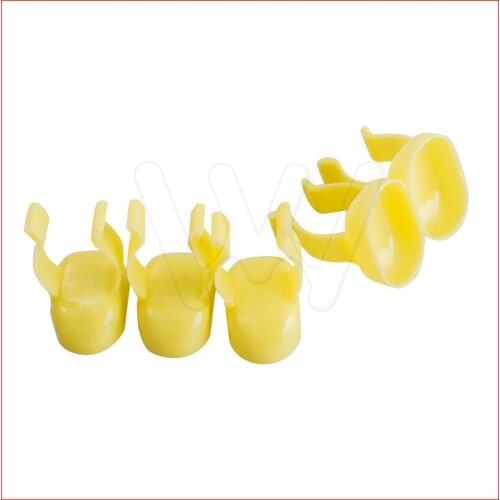 20pcs Dental Bowl Cup Prophy Ring Mixing Finger Dappen Dish Handy Tool