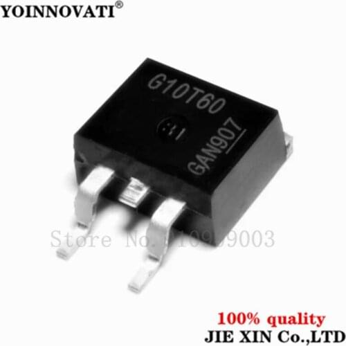 50PCS G10T60 IGB10N60T 600V 10A TO-263