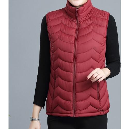 6 Colors New Cotton Vest Women Korean Style Winter Waistcoat Thicken Outerwear Solid Warm Sleeveless Jackets Plus Large Size 6XL