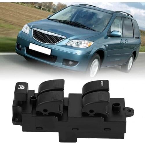 Car Electric Power Window Switch Master Control for Mazda MPV 2001 2002 2003 2004 2005 2006 LC62-66-350A car accessories