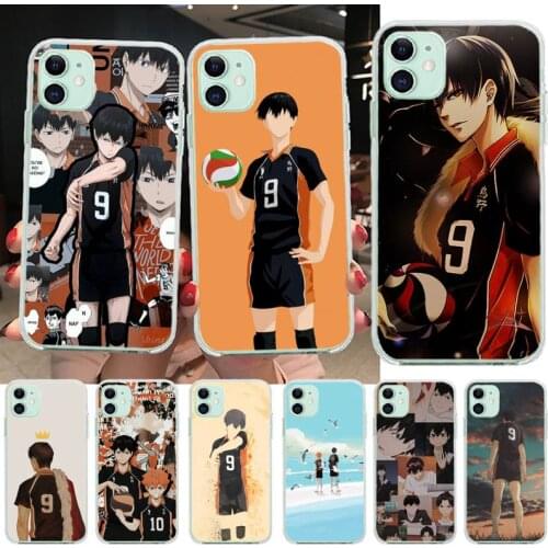 Kageyama tobio Haikyuu Anime Phone Case for iphone 12 pro max 11 pro XS MAX 8 7 6 6S Plus X 5S SE 2020 XR cover