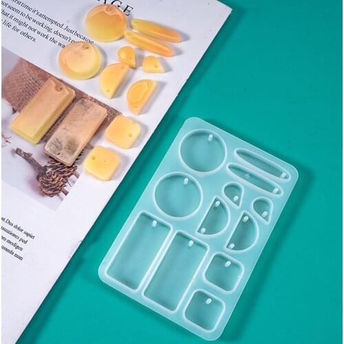 Earring Resin Molds DIY Jewelry Making Transparent Epoxy Resin Accessories Silicone Molds for Earrings For Women crafts