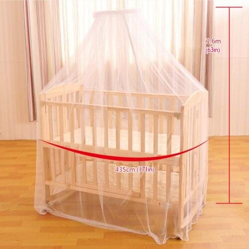 2018 New Kids Baby Bed Hanging Mosquito Mesh Net Baby Crib Portable Curtains Protection Mosquito Net Kids Mesh Tent