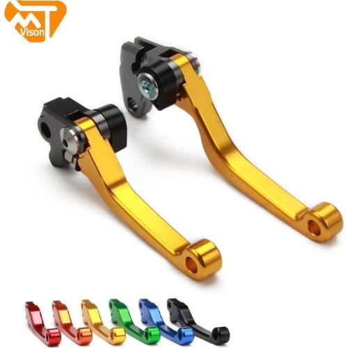 Motorcycle Pivot Foldable Clutch Brake Lever For SUZUKI RM125 RMZ250 RMZ 125 250 1996 1997 1998 1999 2000 2001 2002 2003
