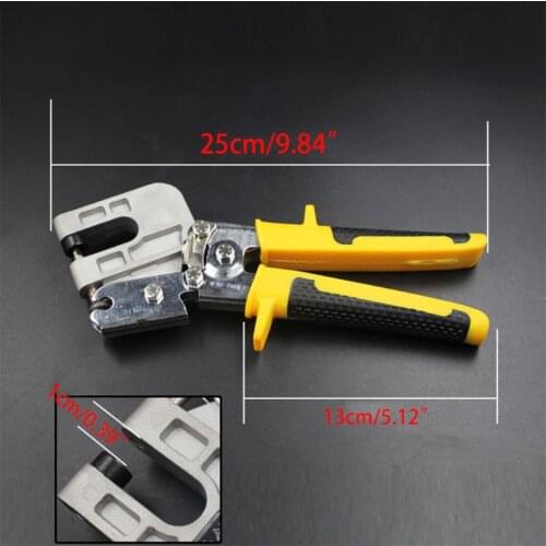 Stud Crimper 10In Handle Stud Crimper Plaster Drywall Tool For Fastening Metal 875F