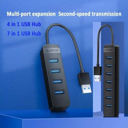 USB Hub 3.0 Multi Hub USB High Speed 4 7 Ports USB Splitter Adapter Multi-port HUB interface converter extension hub