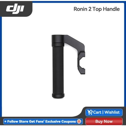DJI Ronin 2 Top Handle mounts on top of the Grip, so users can carry the Ronin 2 from the Top handle Original