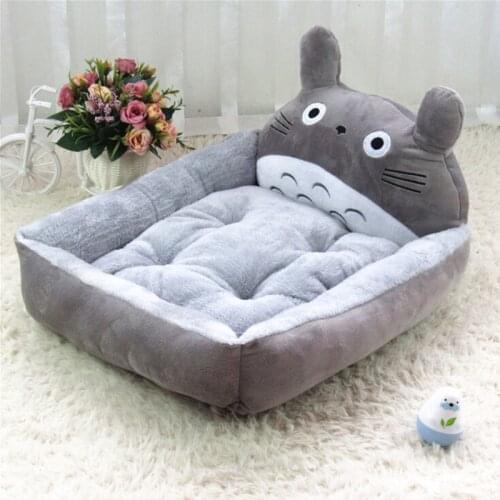Inter Machine Washable Waterproof Cute Animal Pet Cat Dog Plush Large Medium Sized Pet Nest Pad Sofa Big Blanket Bed Cushions
