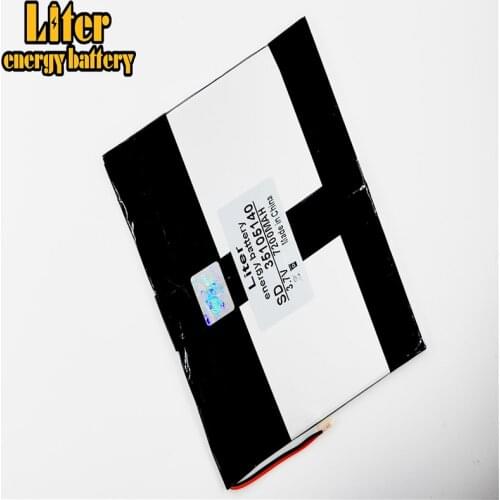 High quality brand Polymer cell 35105140 3.7V 7200MAH Tablet battery