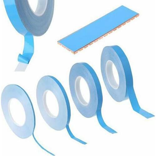 1PC Double Sided Transfer Heat Tape Thermal Conductive Adhesive Tape For PCB CPU LED Strip Light Heatsink Heat-adhesive Tape Hot