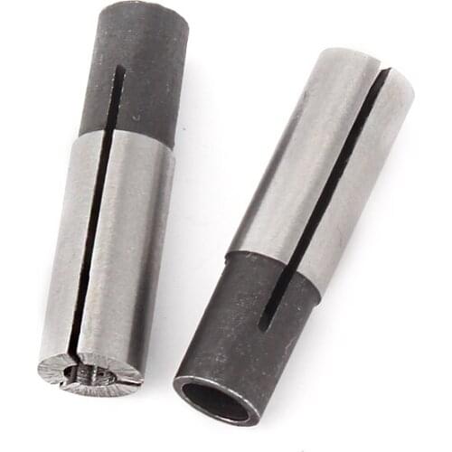 10pcs 6.35mm to 3.175mm Engraving Bit CNC Router Tool Adapter Flexibility