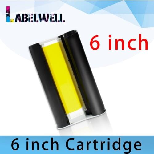 6 inch KP 108IN KP-36IN Cartridge 36 Sheets Papers for Canon Selphy CP1300 CP1200 CP1000 CP910 CP900 Photo Printer KP-108IN