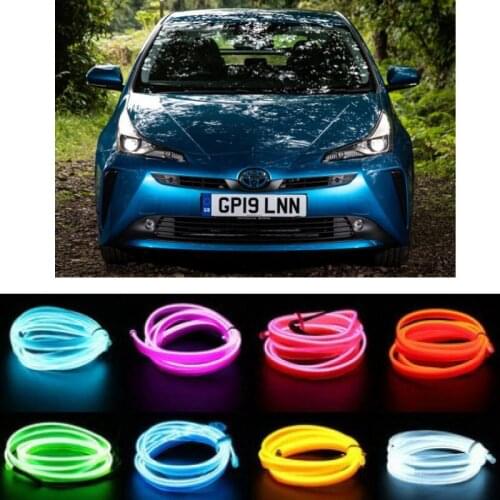 5m el Atmosphere Lamp Interior Mood Lighting For Toyota Prius Verso chr gt86 mirai mr2 Yaris 4 RUNNER AYGO