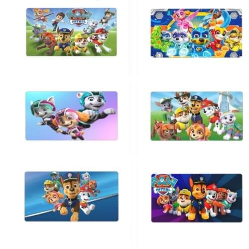 Paw Patrol Large Gaming Mouse Pad Computer Gamer Keyboard Mouse Mat Hyper Beast Desk Mousepad for PC Desk Pad Birthday Gift