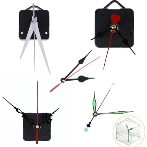 DIY Clock Mechanism Parts Classic Hanging Black Quartz Watch Wall Clock Movement Quartz Wall Clock Movement