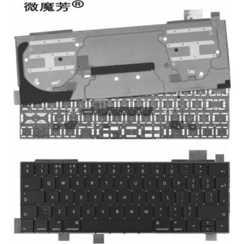 For Apple MacBook Pro 13.3" A1706 Unibody Laptop Keyboard w/ backlit FR FRENCH AZERTY