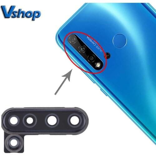 For Huawei Nova 5i Rear Back Facing Camera Glass Lens Cover for Huawei Nova 5i Replacement Repair Parts