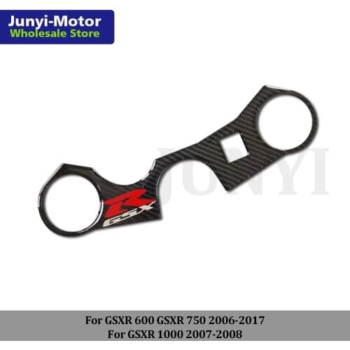 For Suzuki GSXR750 600 K6 K8 2006-2017 GSXR1000 2007-2008 GSX-R Sticker Triple Tree Top End Front Upper Clamp Motorcycle Decal