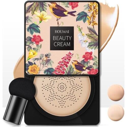 20g Air Cushion Mushroom Head CC Cream Waterproof BB Cream Brighten Air-permeable Makeup Moisturizing Foundation Concealer