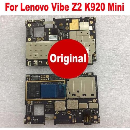 Original Tested Working Mainboard Motherboard For Lenovo Vibe Z2 K920 Mini Circuits Card Fee Flex Cable with English Language