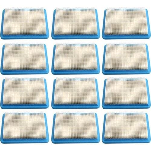 LUDA 491588S Plane Air Filter Elements Suitable For 491588 625E 725Ex 625-675 Series Quantum 3.5-6.75 HP Engine 12 Pcs