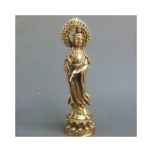 Rare Antique Chinese Bronze Statues&Kwan Yin