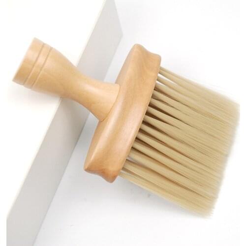 Salon Stylist Barber Neck Face Duster Soft Brush Hairdressing Hair Cutting Hair Cleaner Accessories Hairbrush Sweep Comb Tools